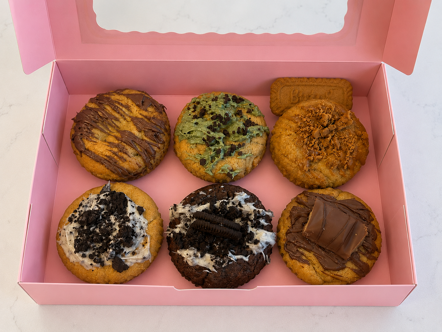 COOKIE CUPS BOX - 6 COUNT